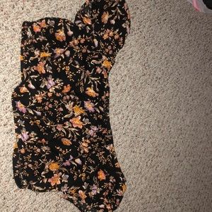 Off the shoulder top.